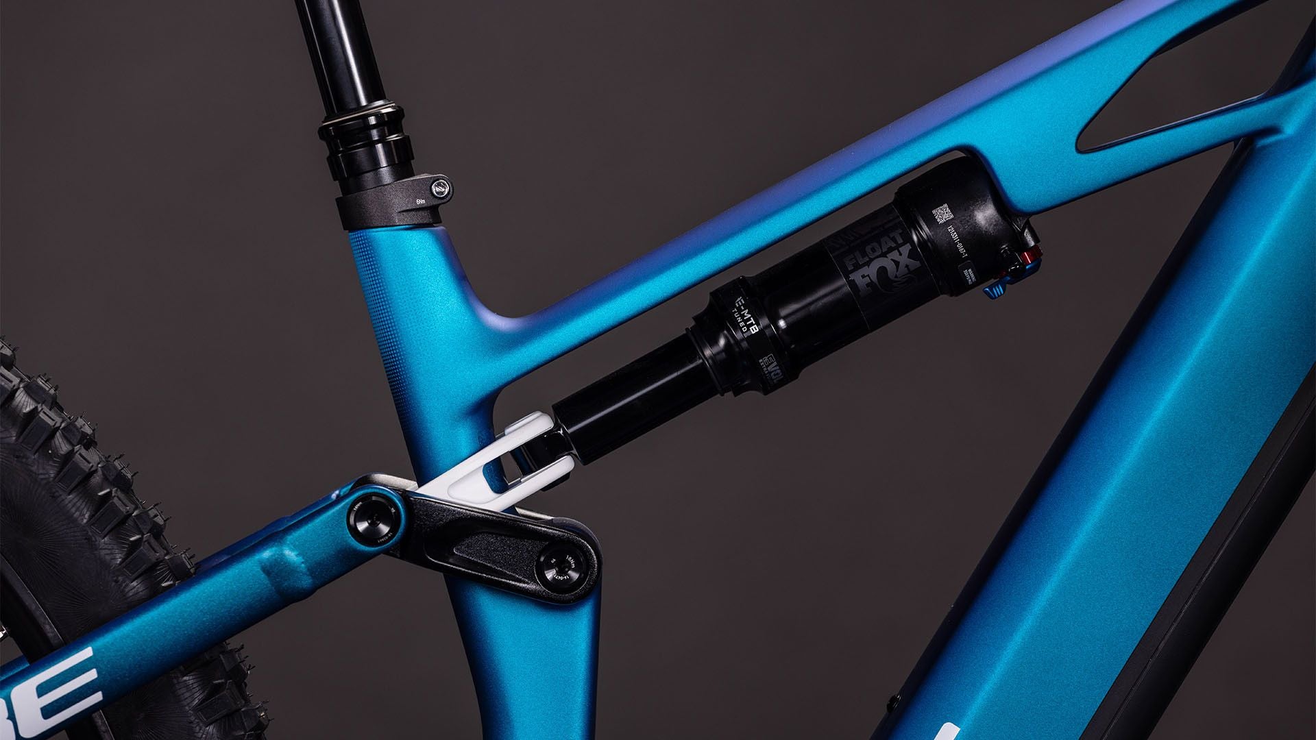 VTT Électrique Tout-Suspendu Cube Stereo Hybrid One44 HPC SLX 800 12V 800 Wh Bosch 120 Nm 29'' Bleu Nebula 2026