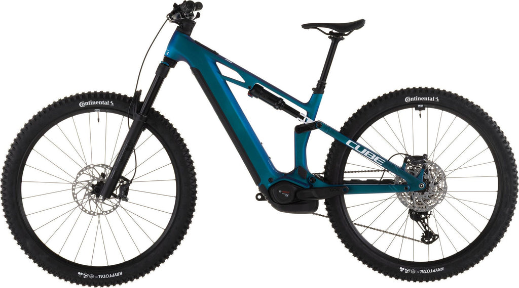 VTT Électrique Tout-Suspendu Cube Stereo Hybrid One44 HPC SLX 800 12V 800 Wh Bosch 120 Nm 27.5'' Bleu Nebula 2026
