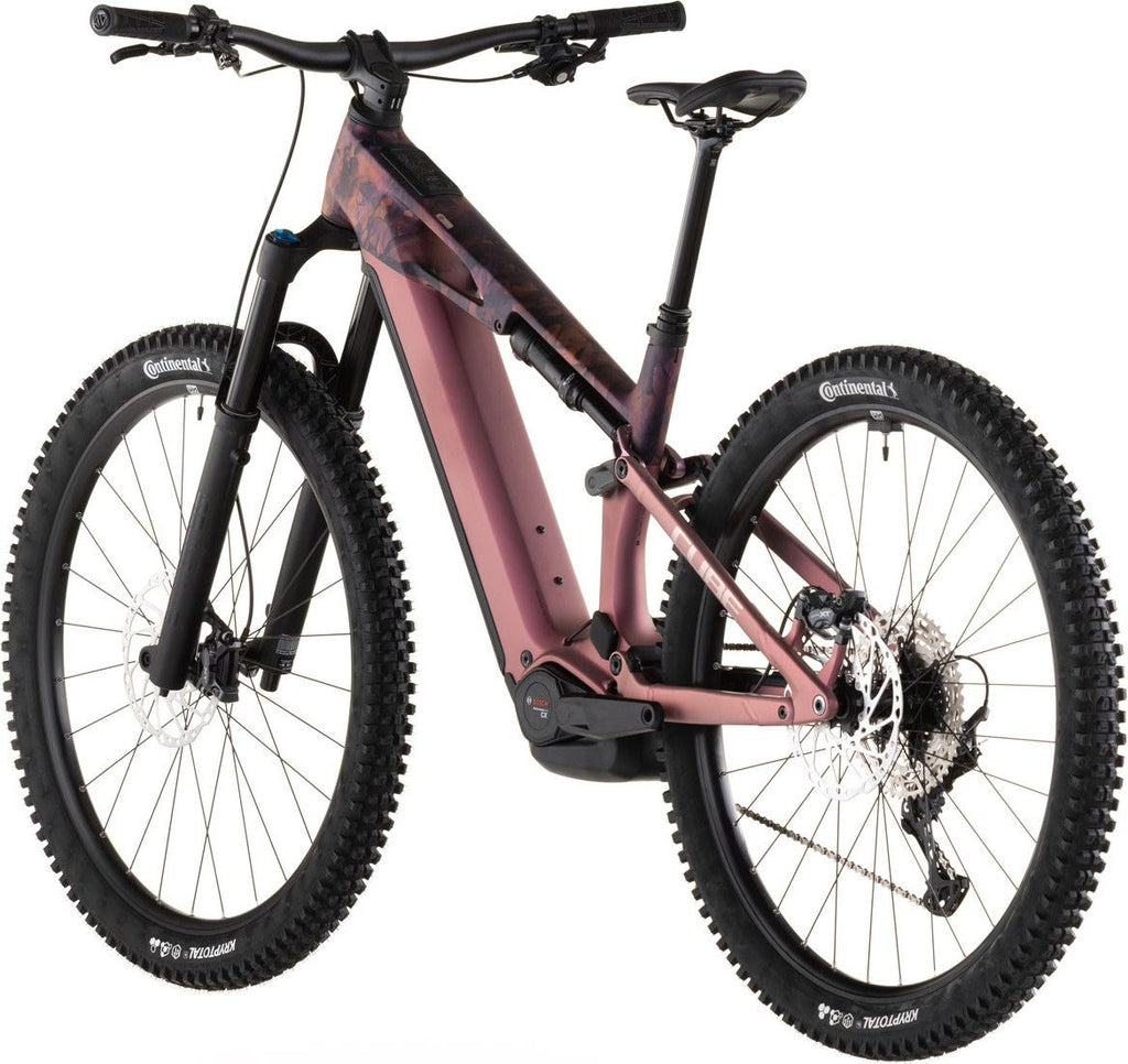 VTT Électrique Tout-Suspendu Cube Stereo Hybrid One44 HPC SLX 800 12V 800 Wh Bosch 120 Nm 29'' Rose Shift Blush Art 2026