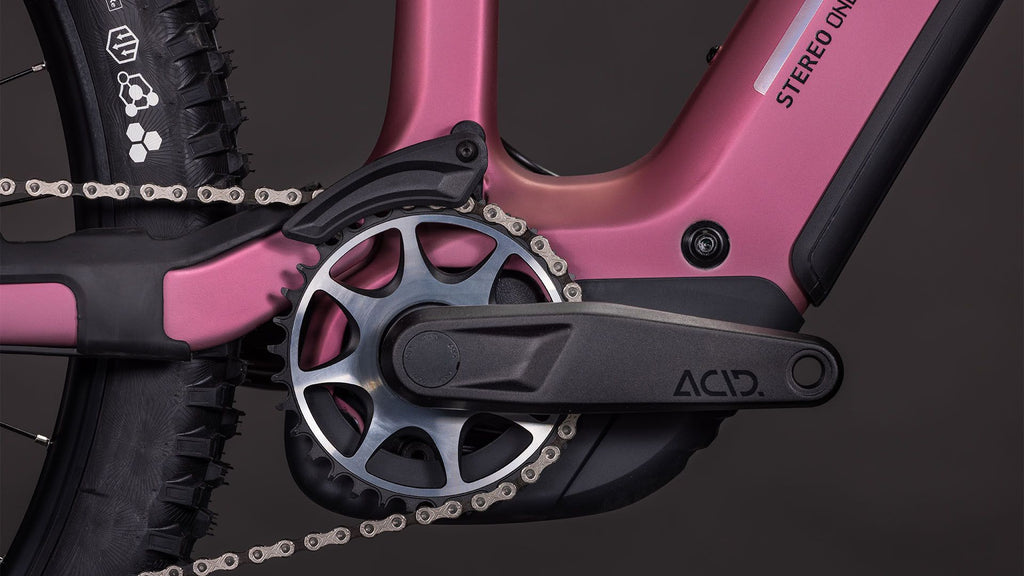 VTT Électrique Tout-Suspendu Cube Stereo Hybrid One44 HPC SLX 800 12V 800 Wh Bosch 120 Nm 29'' Rose Shift Blush Art 2026