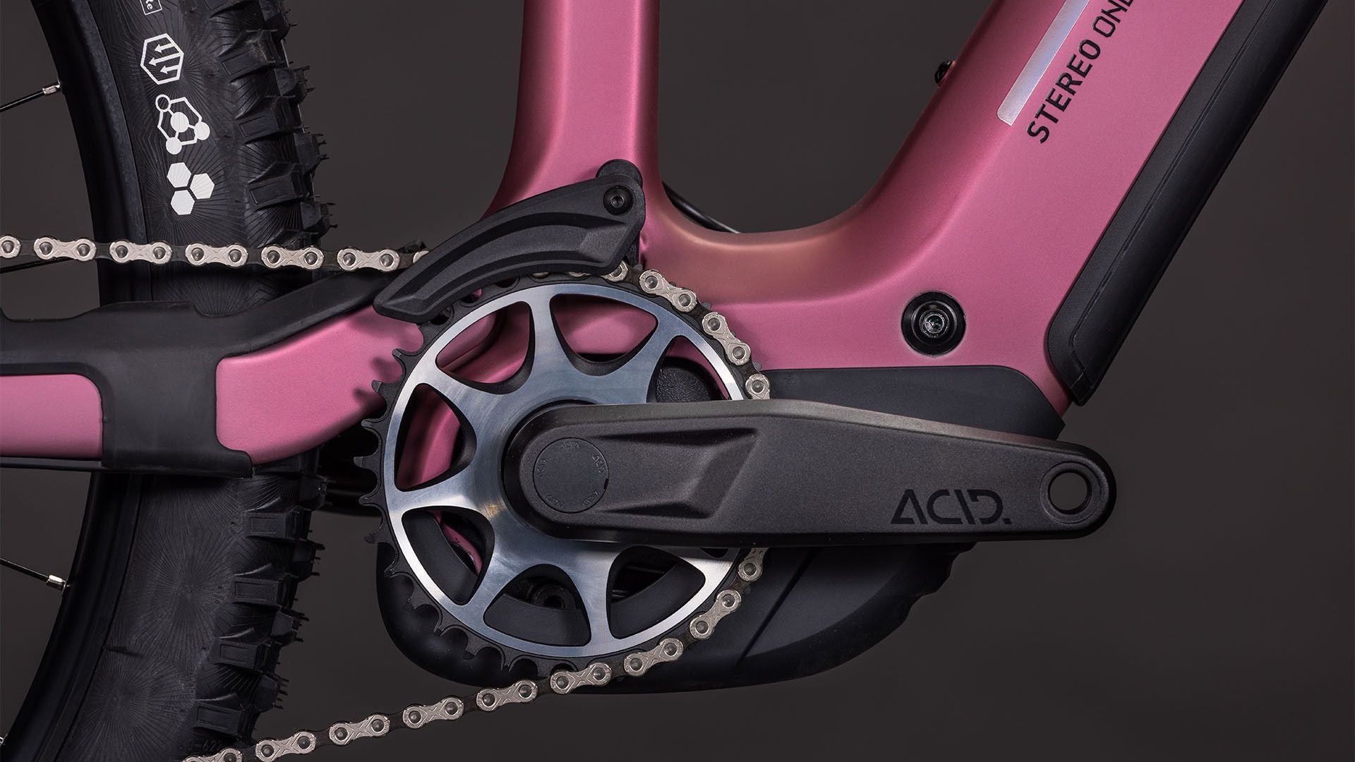 VTT Électrique Tout-Suspendu Cube Stereo Hybrid One44 HPC SLX 800 12V 800 Wh Bosch 120 Nm 29'' Rose Shift Blush Art 2026