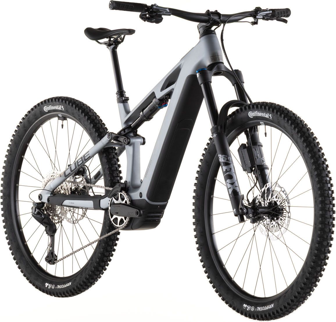 VTT Électrique Tout-Suspendu Cube Stereo Hybrid One44 HPC SLX Evo 800 12V 800 Wh Bosch 120 Nm 29'' Gris Slate 2026
