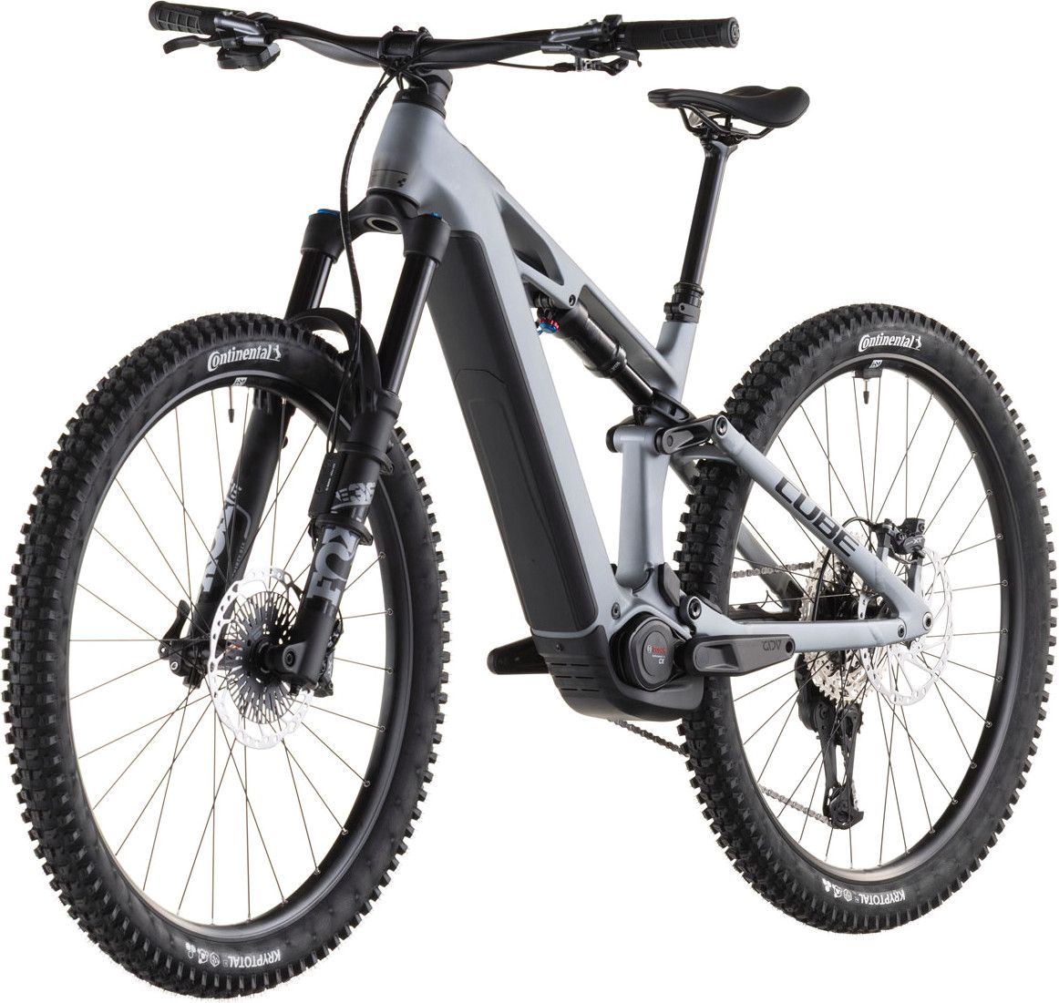 VTT Électrique Tout-Suspendu Cube Stereo Hybrid One44 HPC SLX Evo 800 12V 800 Wh Bosch 120 Nm 29'' Gris Slate 2026