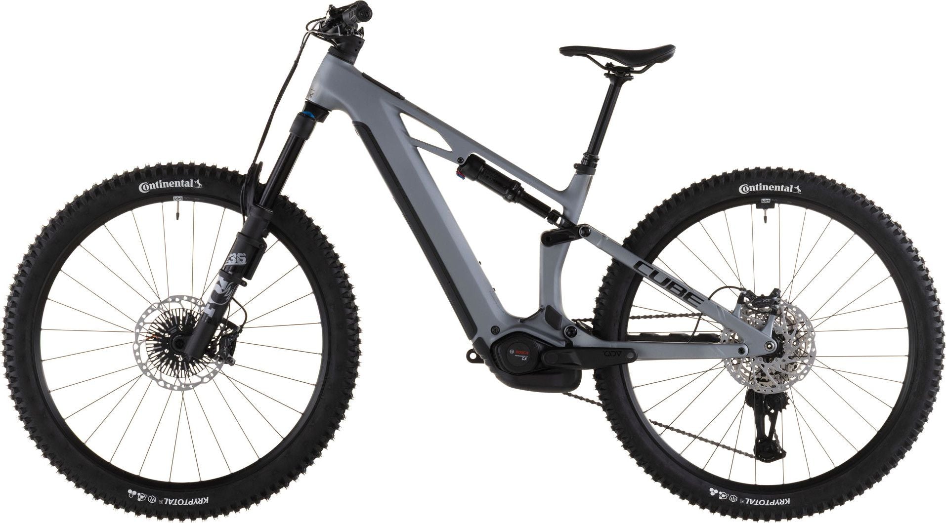 VTT Électrique Tout-Suspendu Cube Stereo Hybrid One44 HPC SLX Evo 800 12V 800 Wh Bosch 120 Nm 29'' Gris Slate 2026