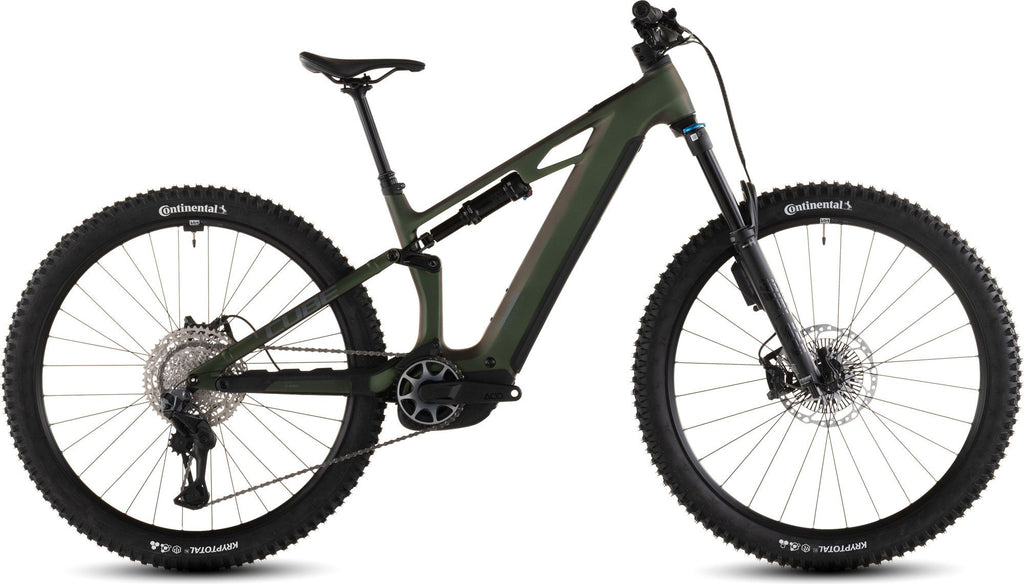 VTT Électrique Tout-Suspendu Cube Stereo Hybrid One44 HPC SLX Evo 800 Shimano Deore XT Di2 12V 800 Wh 29'' Vert Stellar 2026