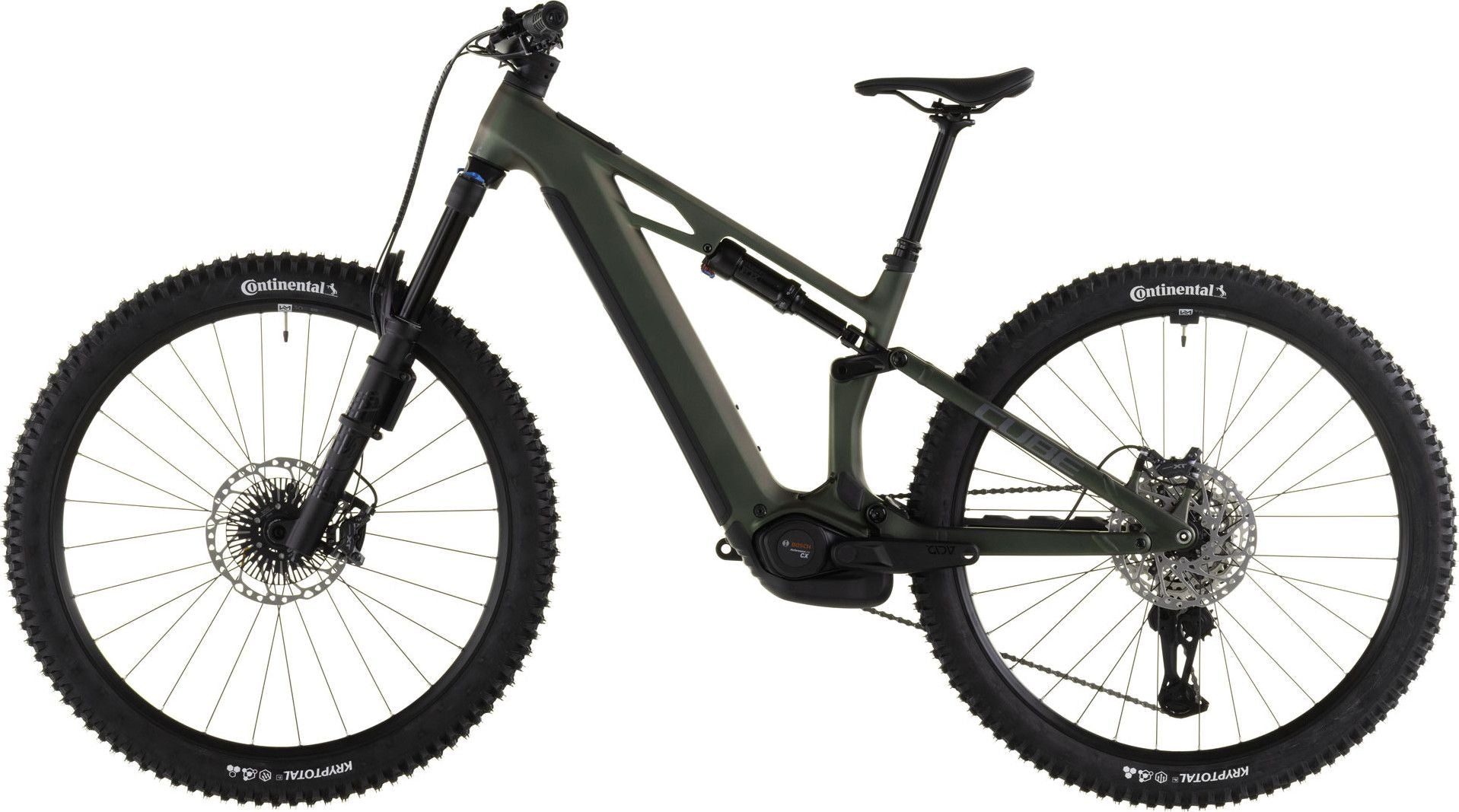 VTT Électrique Tout-Suspendu Cube Stereo Hybrid One44 HPC SLX Evo 800 Shimano Deore XT Di2 12V 800 Wh 29'' Vert Stellar 2026