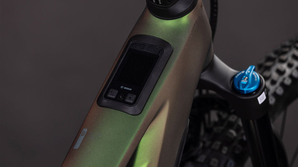 VTT Électrique Tout-Suspendu Cube Stereo Hybrid One44 HPC SLX Evo 800 Shimano Deore XT Di2 12V 800 Wh 29'' Vert Stellar 2026