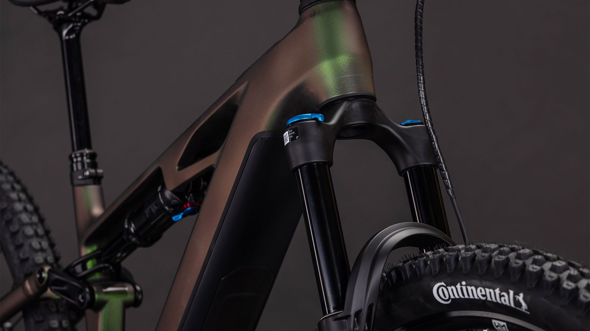 VTT Électrique Tout-Suspendu Cube Stereo Hybrid One44 HPC SLX Evo 800 Shimano Deore XT Di2 12V 800 Wh 29'' Vert Stellar 2026