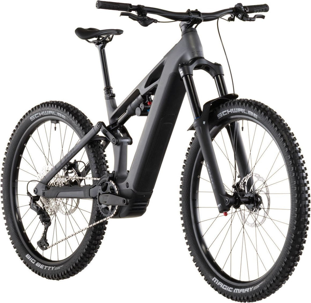 VTT Électrique Tout-Suspendu Cube Stereo Hybrid One77 HPC Race 800 12V 800 Wh Bosch 120 Nm 29''/27.5'' Gris Iron 2026