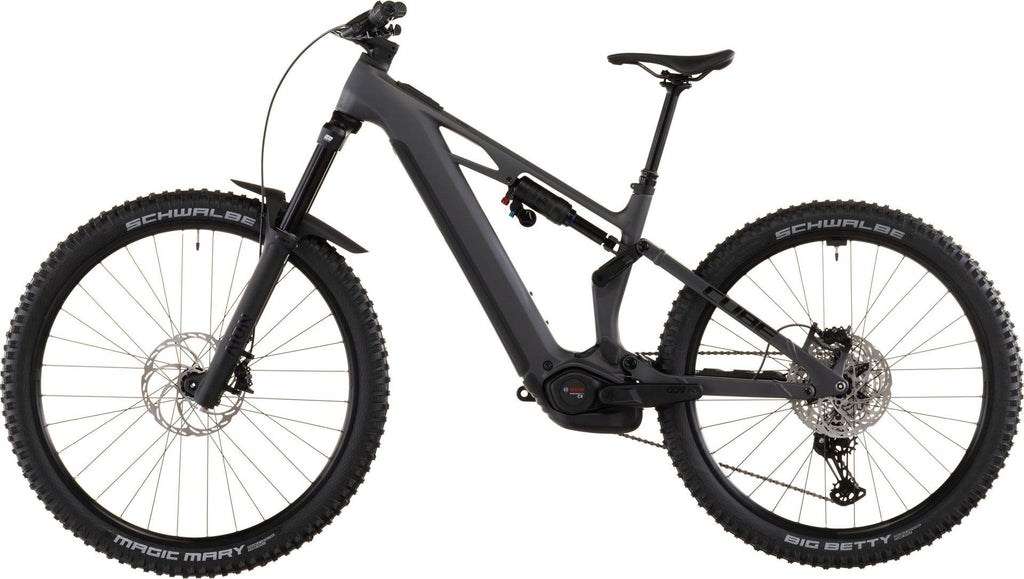 VTT Électrique Tout-Suspendu Cube Stereo Hybrid One77 HPC Race 800 12V 800 Wh Bosch 120 Nm 29''/27.5'' Gris Iron 2026