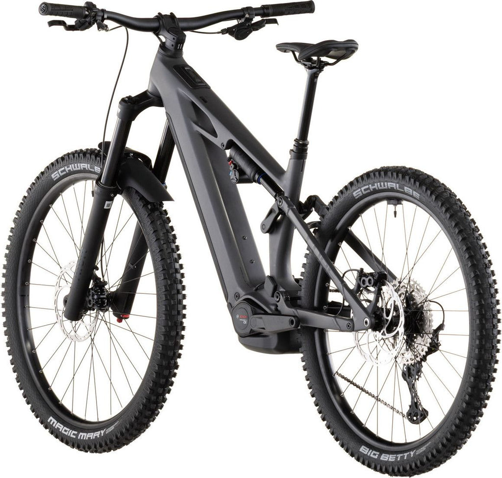 VTT Électrique Tout-Suspendu Cube Stereo Hybrid One77 HPC Race 800 12V 800 Wh Bosch 120 Nm 29''/27.5'' Gris Iron 2026