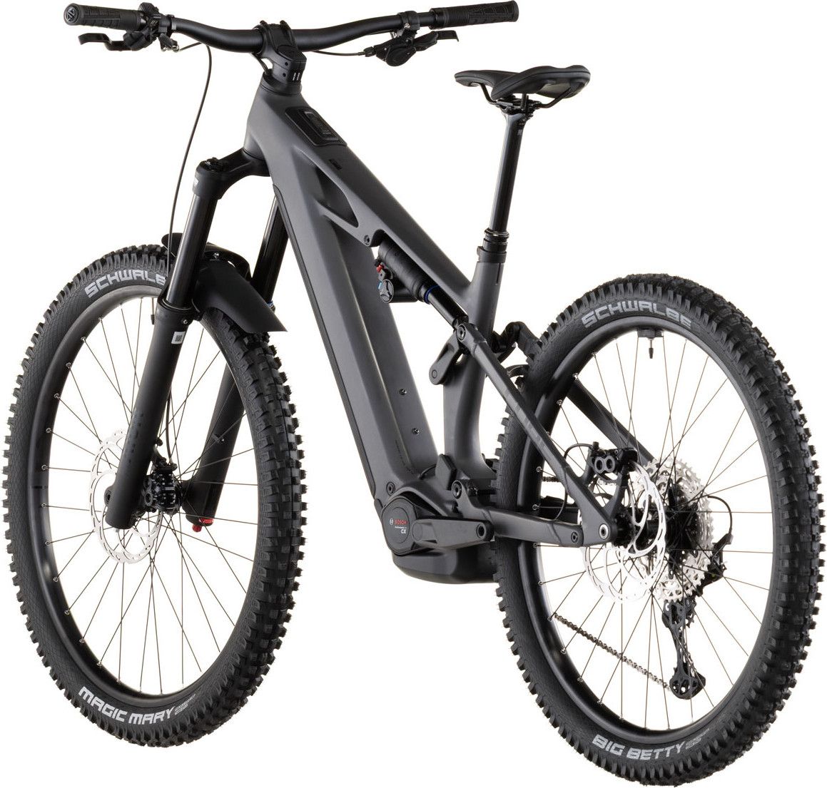 VTT Électrique Tout-Suspendu Cube Stereo Hybrid One77 HPC Race 800 12V 800 Wh Bosch 120 Nm 29''/27.5'' Gris Iron 2026