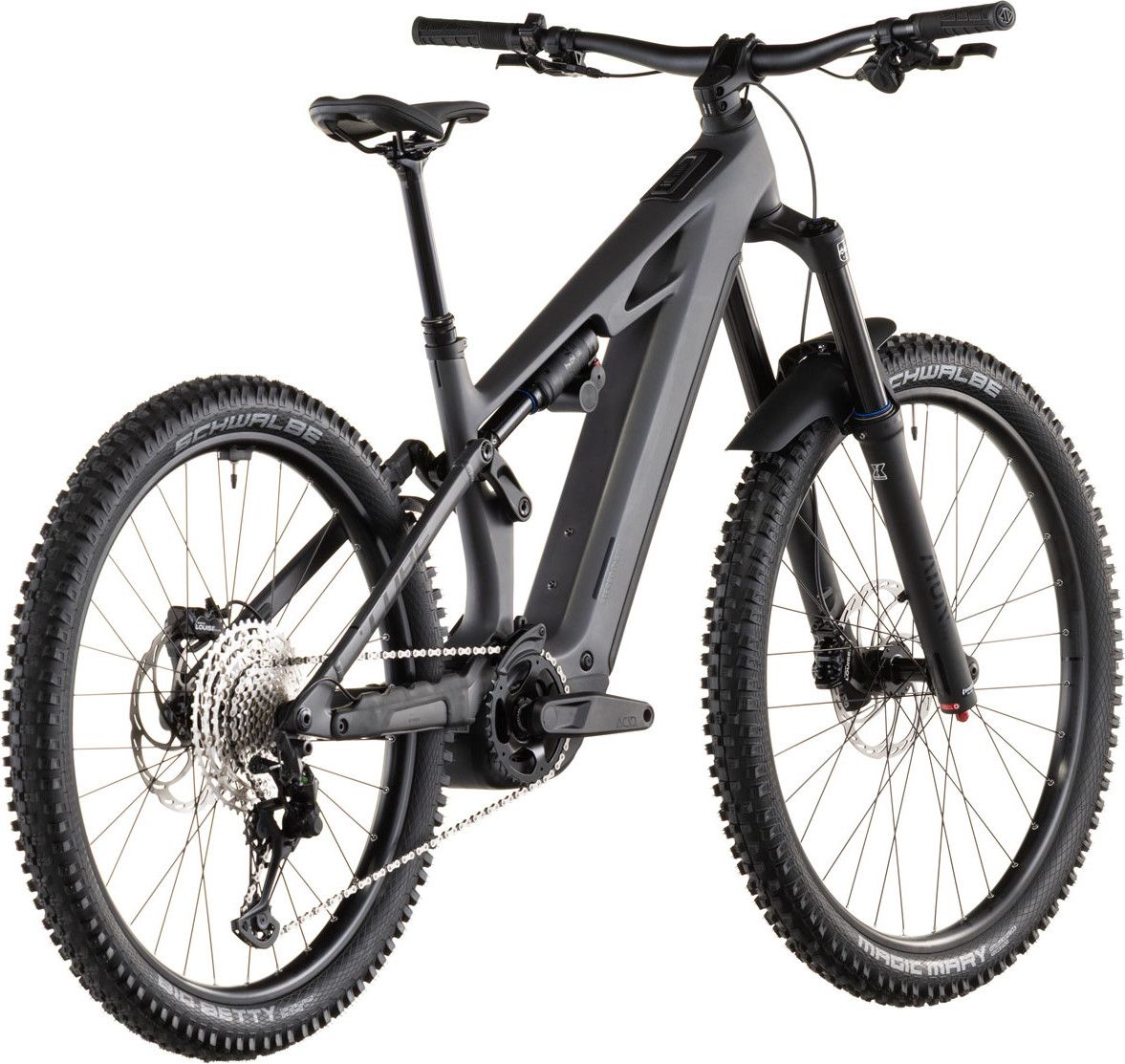 VTT Électrique Tout-Suspendu Cube Stereo Hybrid One77 HPC Race 800 12V 800 Wh Bosch 120 Nm 29''/27.5'' Gris Iron 2026