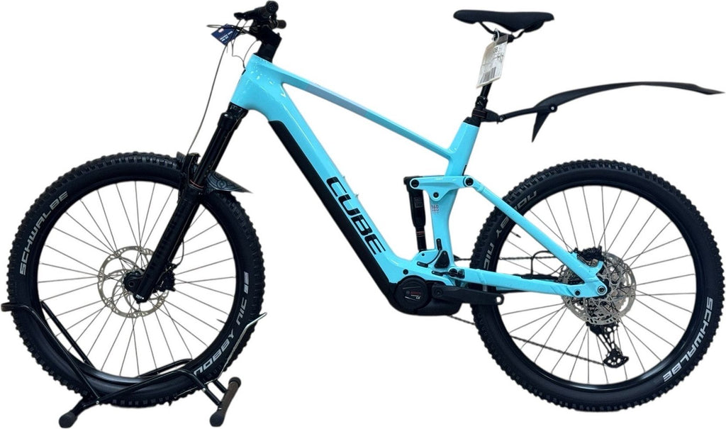 produit reconditionné . Cube Stereo Hybrid 160 HPC Race 750 Shimano Deore 2024 . VTT électrique . Cube . très bon état