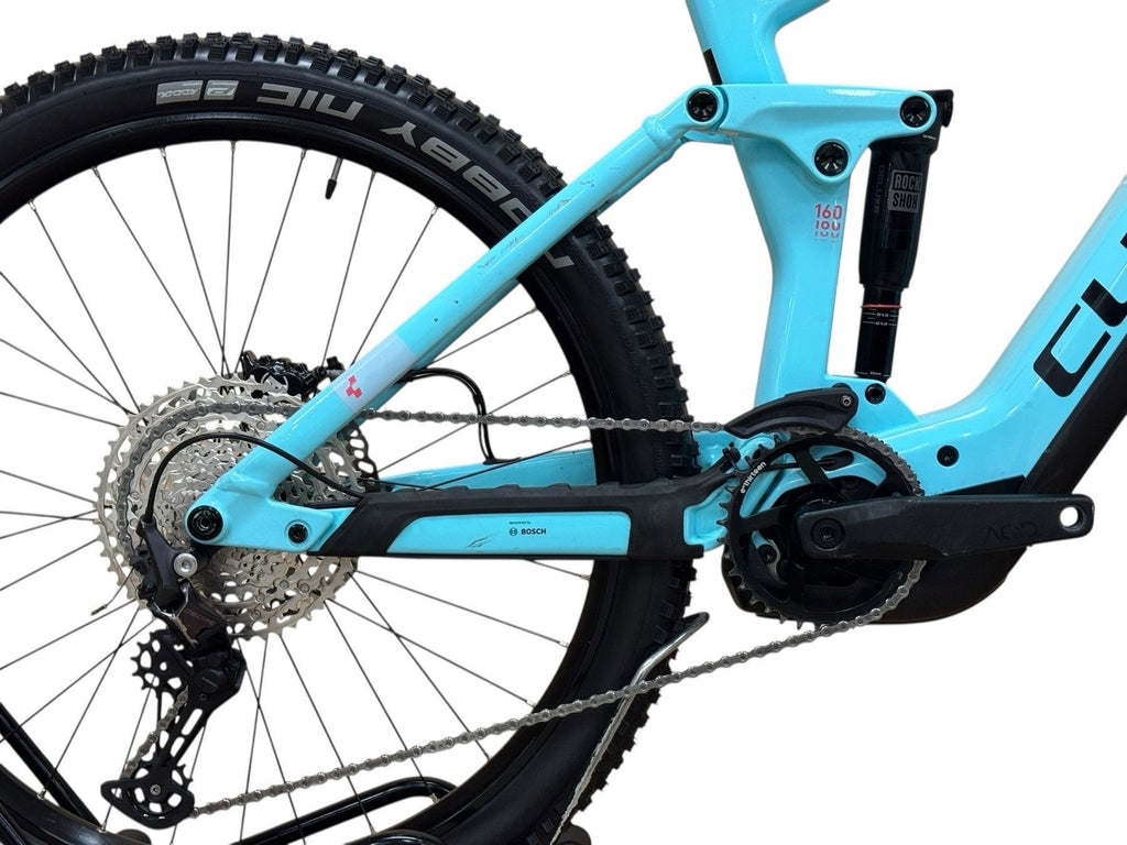produit reconditionné . Cube Stereo Hybrid 160 HPC Race 750 Shimano Deore 2024 . VTT électrique . Cube . très bon état