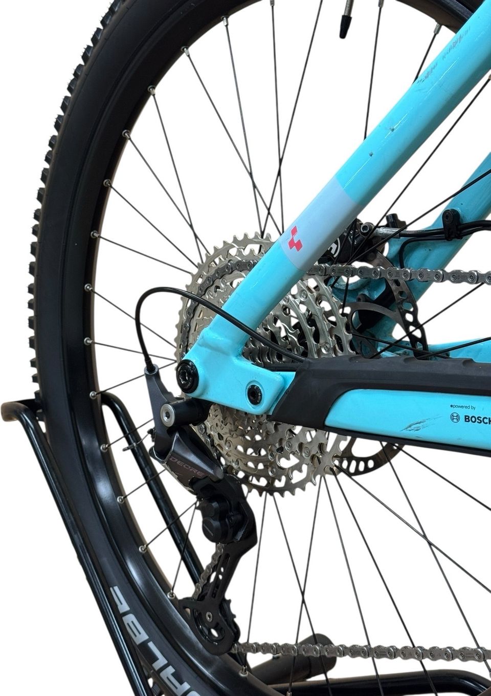 produit reconditionné . Cube Stereo Hybrid 160 HPC Race 750 Shimano Deore 2024 . VTT électrique . Cube . très bon état