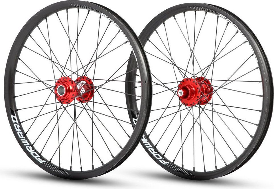 Paire de Roues Alu Pro 20 Forward Joyride / Pride Control V1 20/10mm Rouge