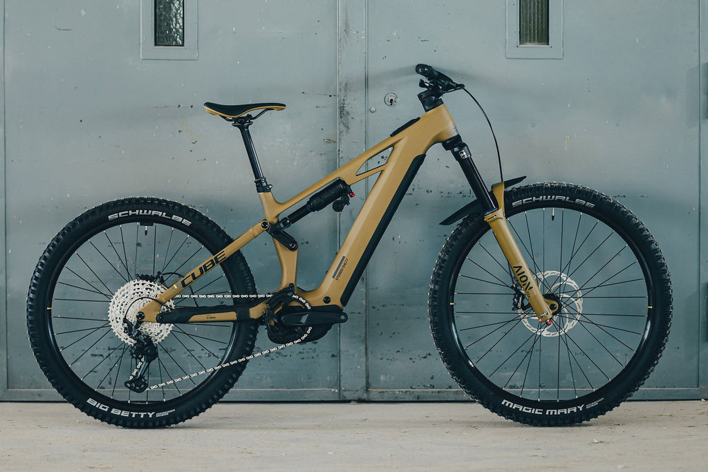 VTT Électrique Tout-Suspendu Cube Stereo Hybrid One77 HPC Race 800 12V 800 Wh Bosch 120 Nm 29''/27.5'' Vert Willow 2026