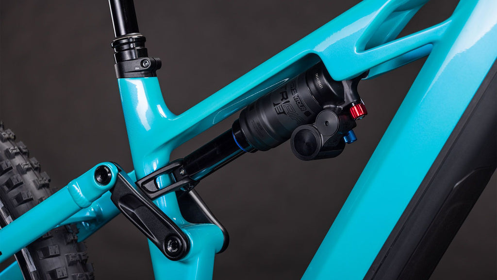 VTT Électrique Tout-Suspendu Cube Stereo Hybrid One77 HPC Race 800 12V 800 Wh Bosch 120 Nm 29''/27.5'' Bleu Swimming Pool 2026
