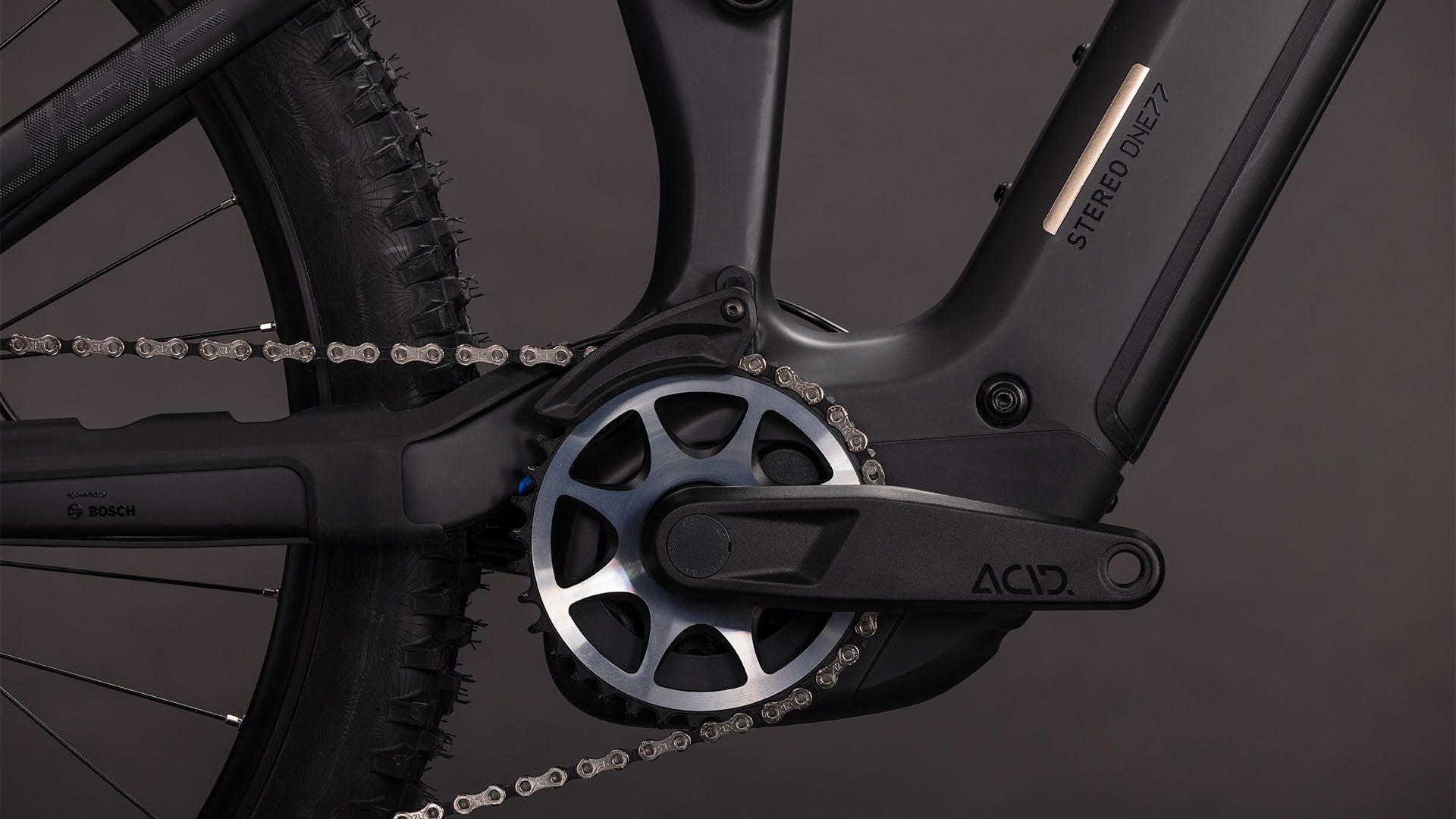 VTT Électrique Tout-Suspendu Cube Stereo Hybrid One77 HPC SLX 800 12V 800 Wh Bosch 120 Nm 29''/27.5'' Noir Blackline 2026