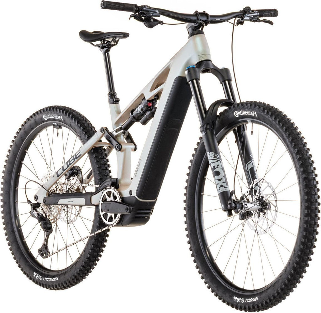 VTT Électrique Tout-Suspendu Cube Stereo Hybrid One77 HPC SLX 800 12V 800 Wh Bosch 120 Nm 29''/27.5'' Beige Glint Sand 2026