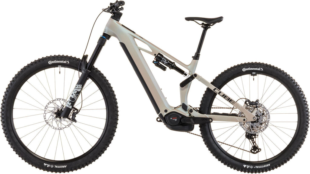 VTT Électrique Tout-Suspendu Cube Stereo Hybrid One77 HPC SLX 800 12V 800 Wh Bosch 120 Nm 29''/27.5'' Beige Glint Sand 2026