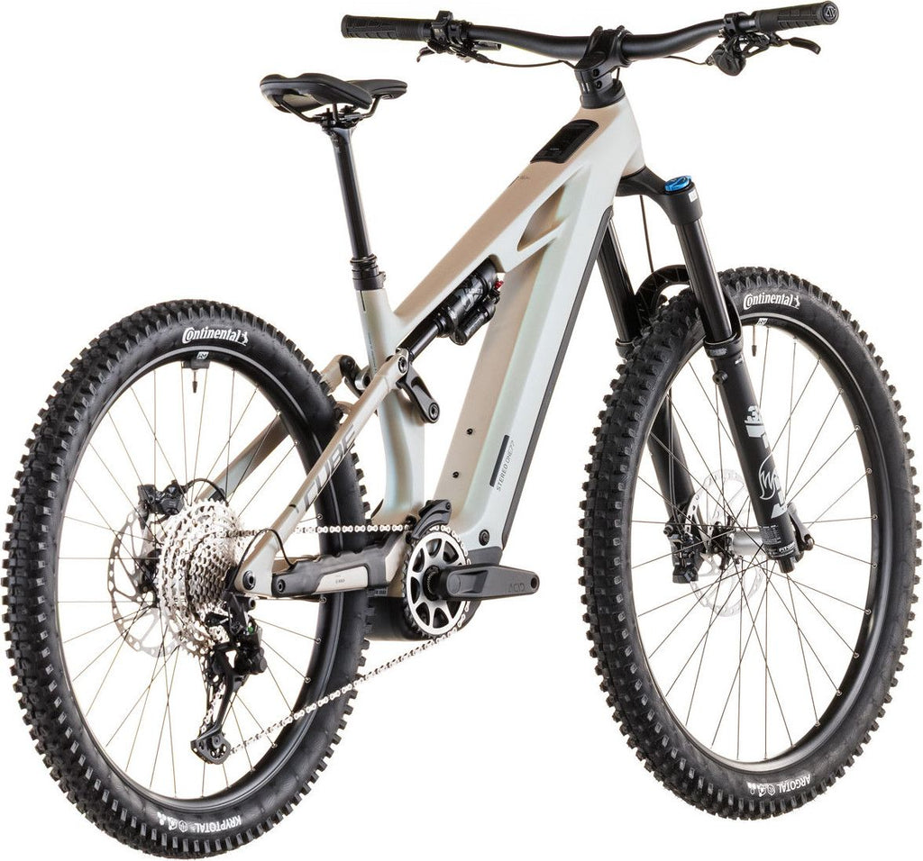 VTT Électrique Tout-Suspendu Cube Stereo Hybrid One77 HPC SLX 800 12V 800 Wh Bosch 120 Nm 29''/27.5'' Beige Glint Sand 2026