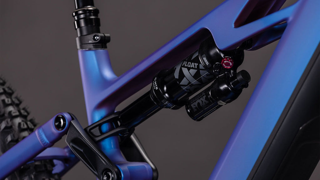 VTT Électrique Tout-Suspendu Cube Stereo Hybrid One77 HPC SLX 800 12V 800 Wh Bosch 120 Nm 29''/27.5'' Bleu Iris Violet 2026
