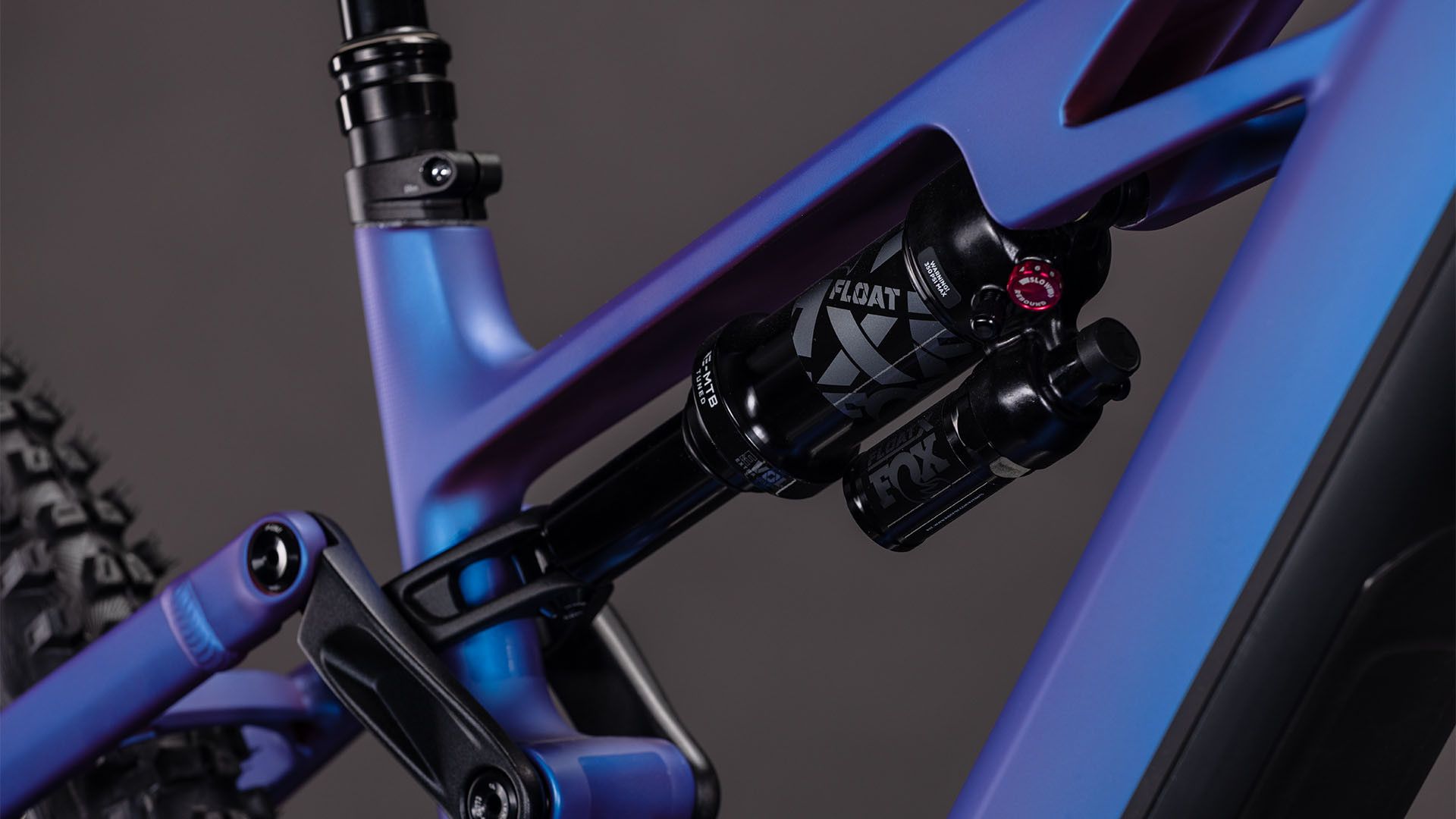 VTT Électrique Tout-Suspendu Cube Stereo Hybrid One77 HPC SLX 800 12V 800 Wh Bosch 120 Nm 29''/27.5'' Bleu Iris Violet 2026