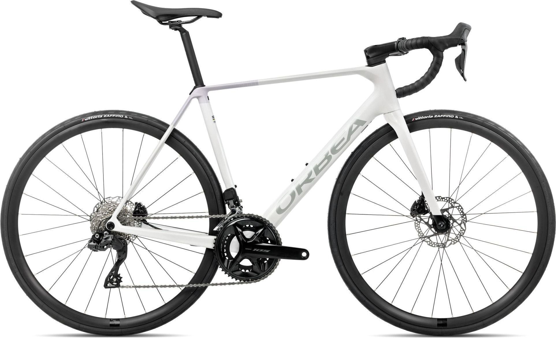 Vélo de Route Orbea Orca M30i Shimano 105 Di2 12V 700 mm Blanc Iris Violet Lilac 2026
