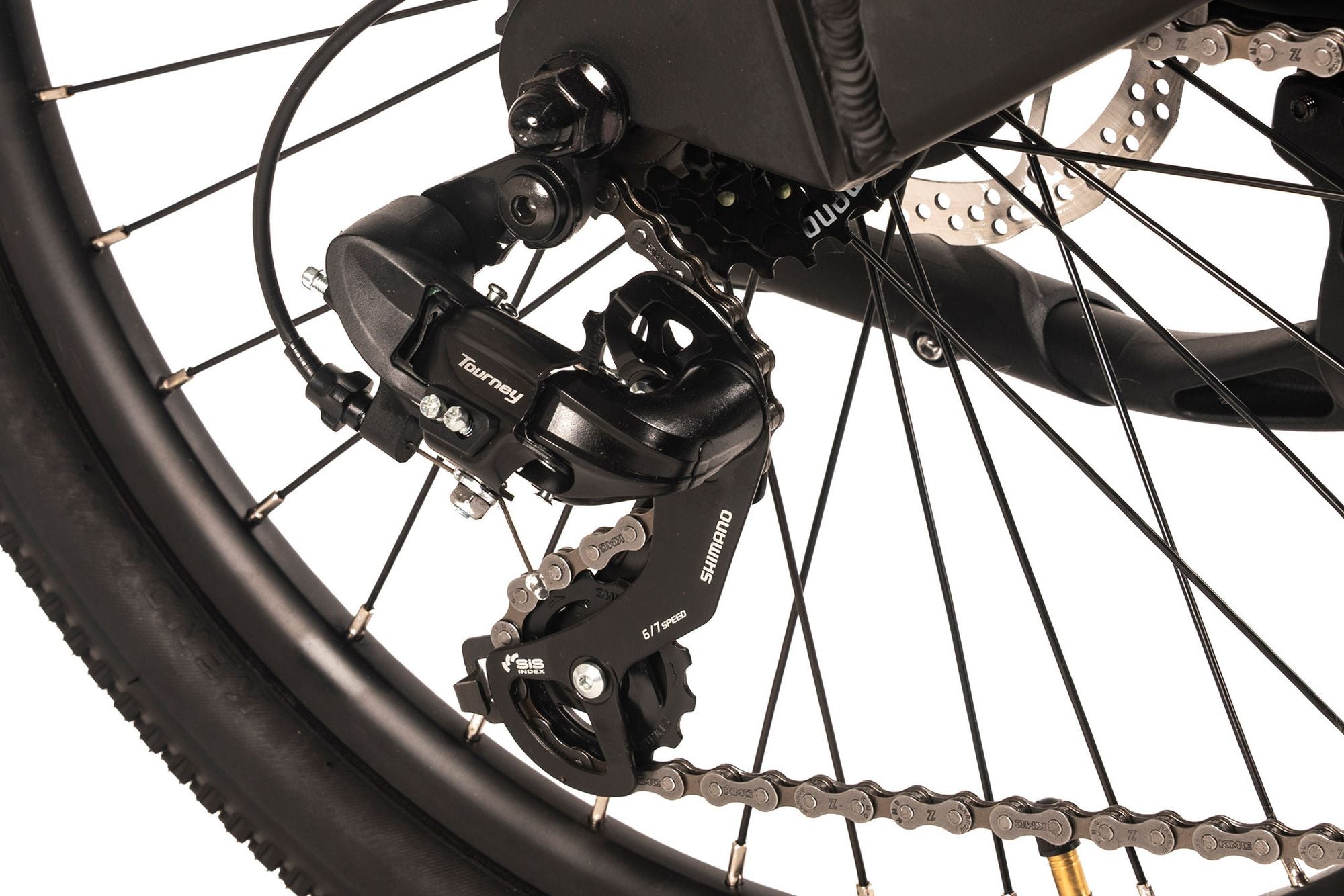 Adore vélo à assistance électrique enfants 24 aluminium kids vélo de ville Kd-240 moteur arrière 35nm / 10,4Ah noir mat