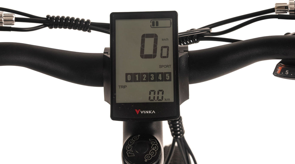 Adore vélo à assistance électrique enfants 24 aluminium kids vélo de ville Kd-240 moteur arrière 35nm / 10,4Ah noir mat