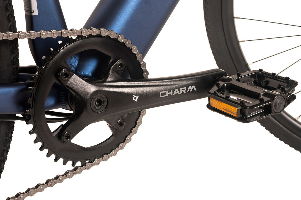 Adore vélo gravel électrique 28 aluminium vélo de route Gtr-770 moteur arrière 35nm / 9,8Ah bleu foncé mat