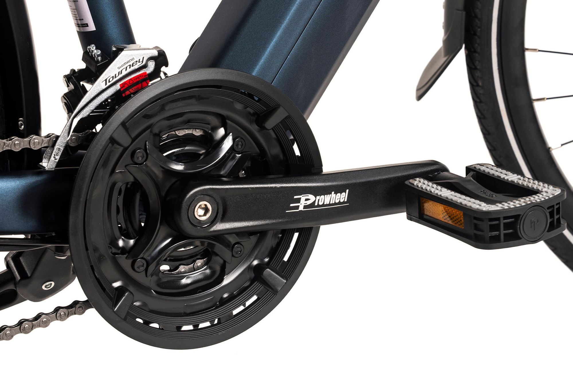 VTC électrique Adore 28'' aluminium Atr-190 moteur arrière 50nm / 15Ah bleu foncé mat