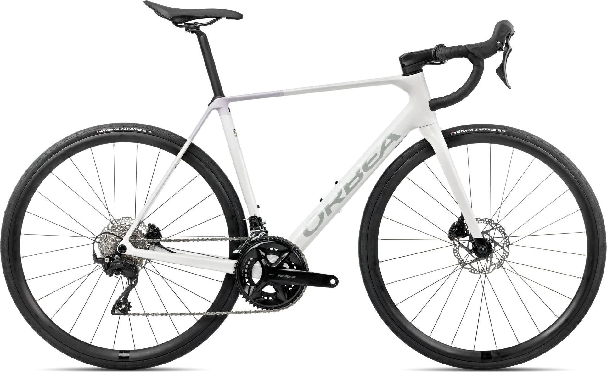 Vélo de Route Orbea Orca M30 Shimano 105 12V 700 mm Blanc Iris Violet Lilac 2026