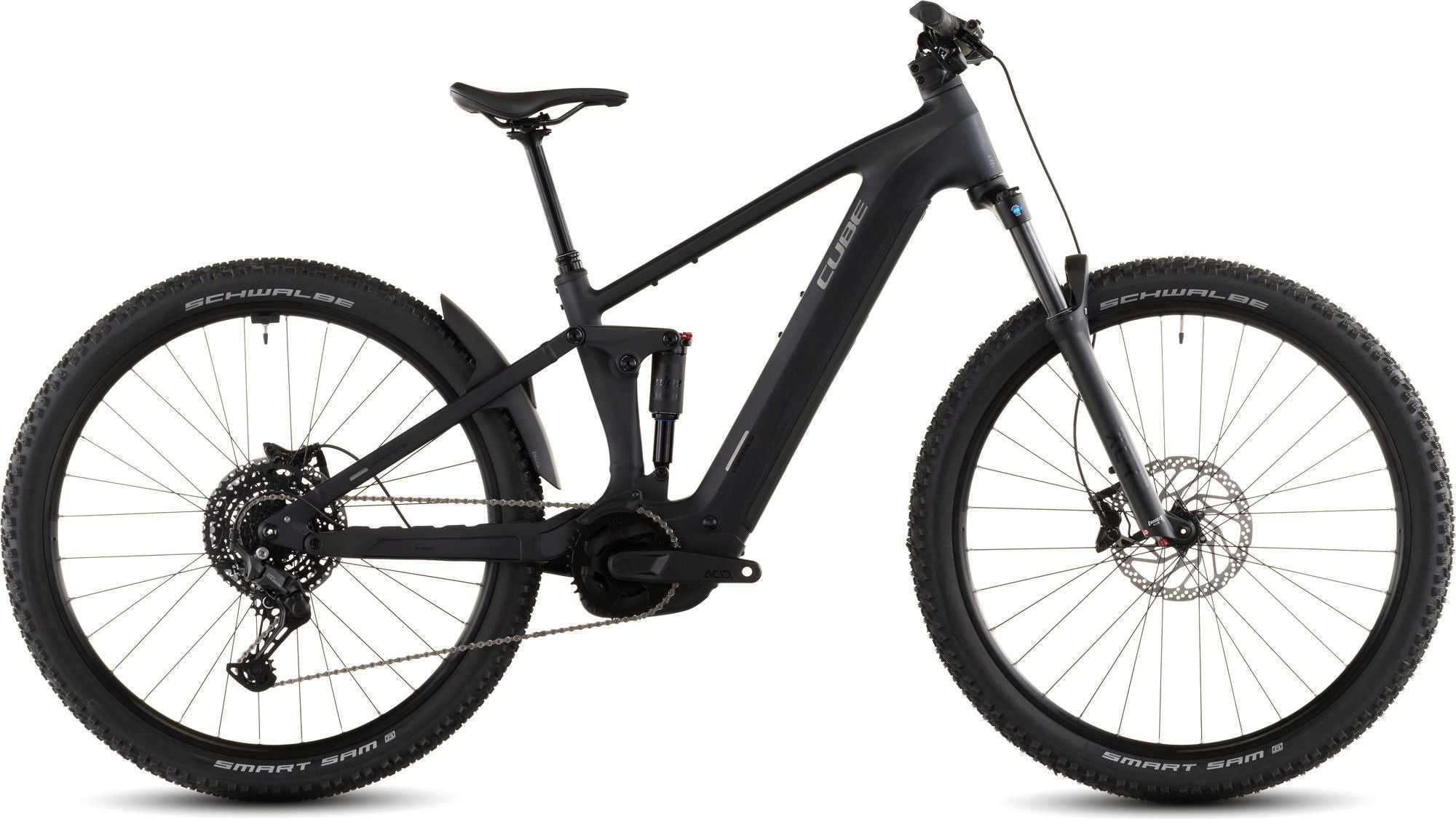 VTT Électrique Tout-Suspendu Cube Stereo Hybrid One22 Pro 800 10V 800 Wh Bosch 120 Nm 29'' Noir Bleu Night 2026