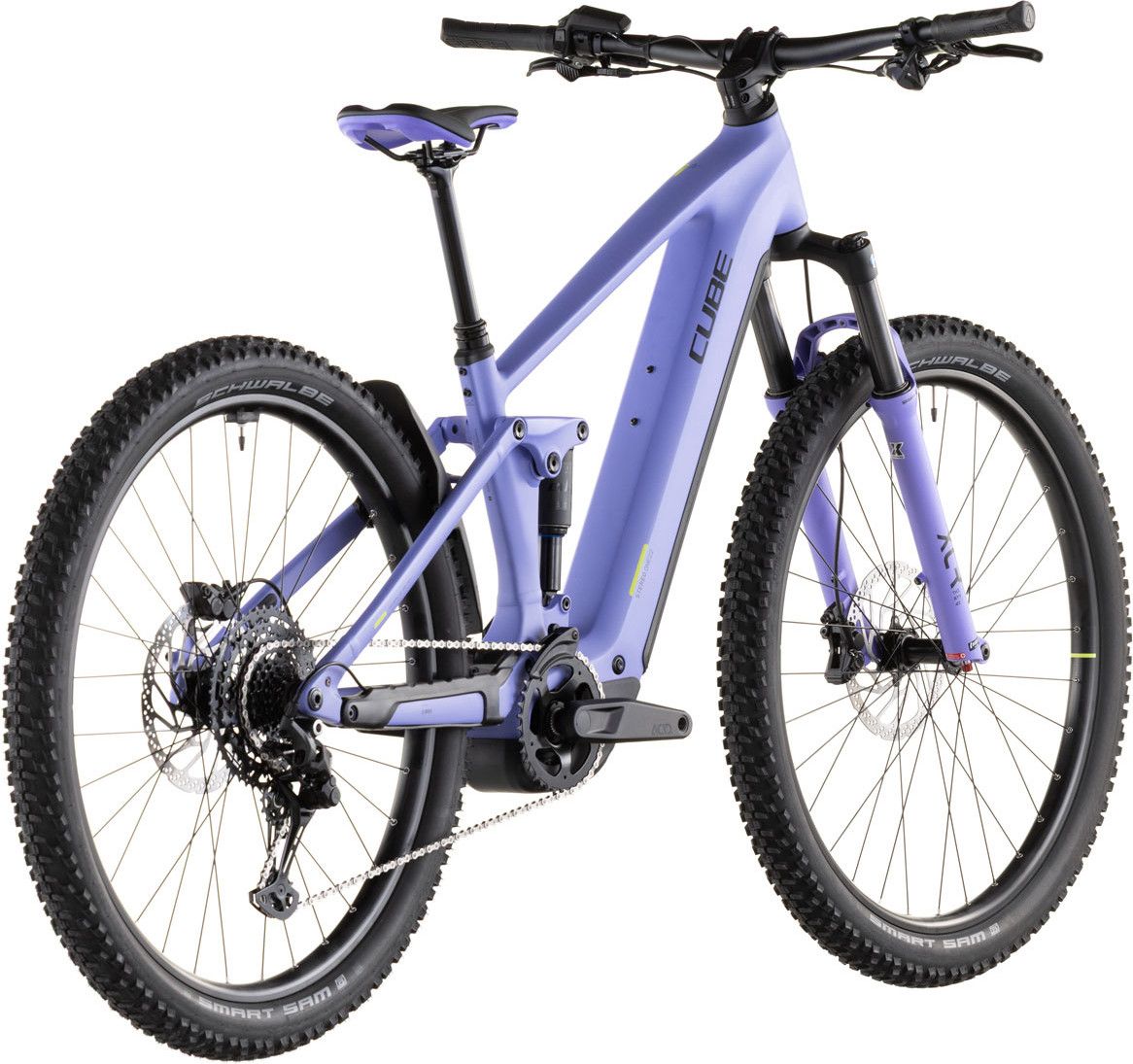 VTT Électrique Tout-Suspendu Cube Stereo Hybrid One22 Pro 800 10V 800 Wh Bosch 120 Nm 29'' Violet Lucid Lilac 2026