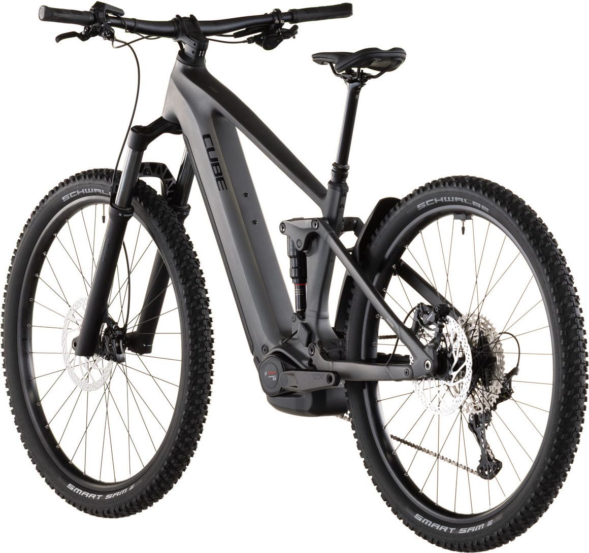 VTT Électrique Tout-Suspendu Cube Stereo Hybrid One22 Race 800 12V 800 Wh Bosch 120 Nm 29'' Gris Slab 2026