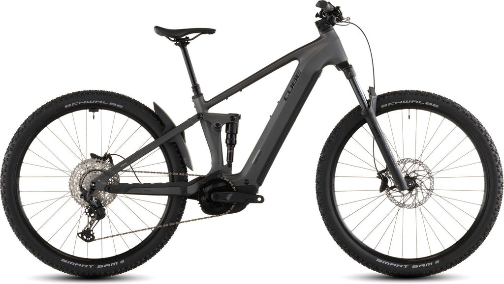 VTT Électrique Tout-Suspendu Cube Stereo Hybrid One22 Race 800 12V 800 Wh 27.5'' Bosch 120 Nm Gris Slab 2026