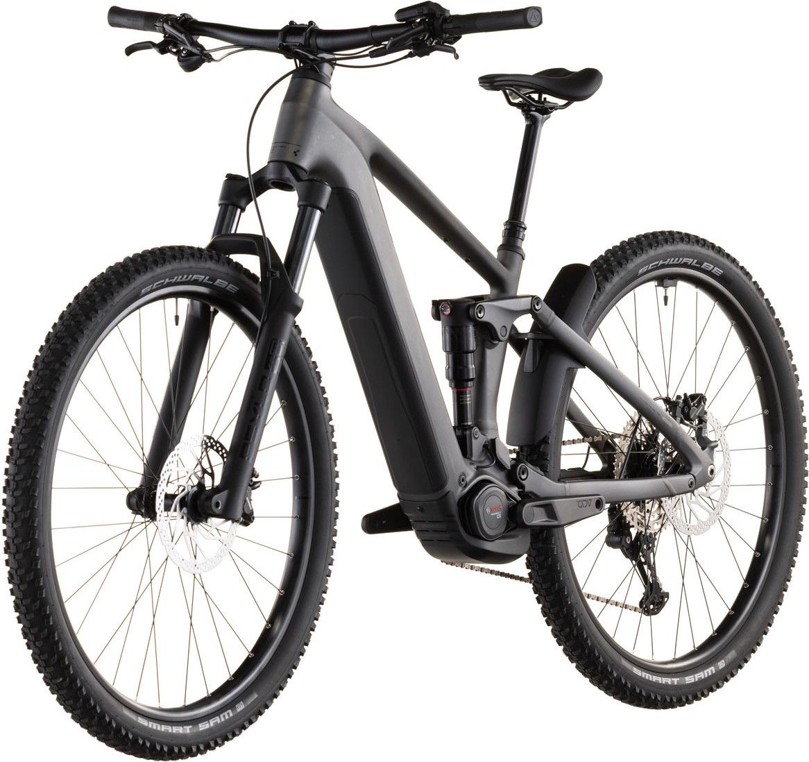 VTT Électrique Tout-Suspendu Cube Stereo Hybrid One22 Race 800 12V 800 Wh 27.5'' Bosch 120 Nm Gris Slab 2026