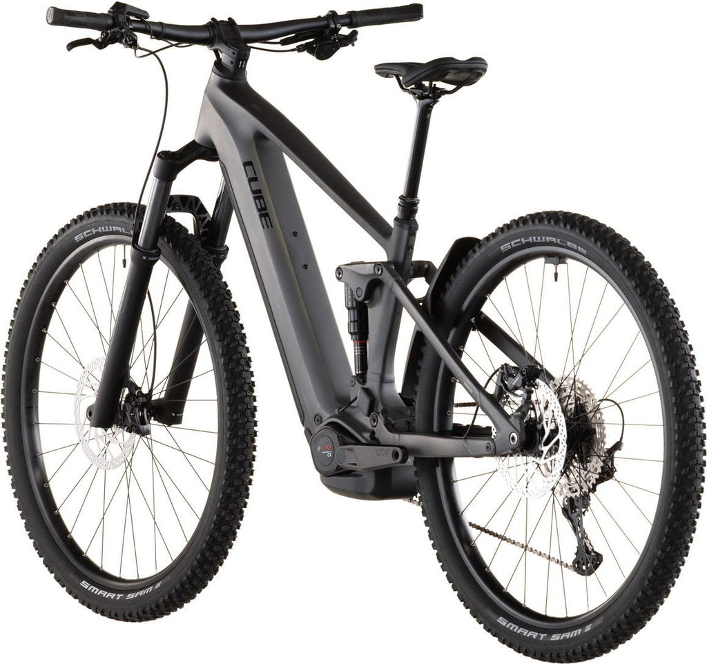 VTT Électrique Tout-Suspendu Cube Stereo Hybrid One22 Race 800 12V 800 Wh 27.5'' Bosch 120 Nm Gris Slab 2026