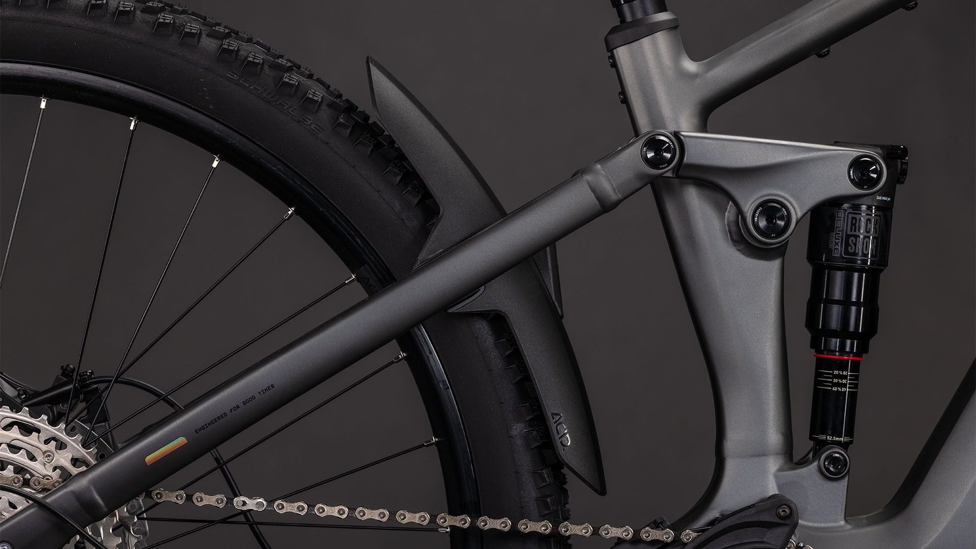 VTT Électrique Tout-Suspendu Cube Stereo Hybrid One22 Race 800 12V 800 Wh 27.5'' Bosch 120 Nm Gris Slab 2026