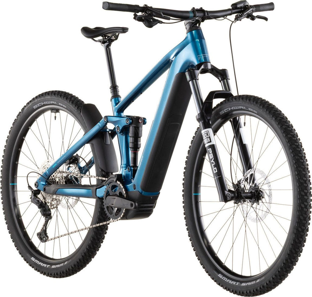 VTT Électrique Tout-Suspendu Cube Stereo Hybrid One22 Race 800 12V 800 Wh Bosch 120 Nm 29'' Bleu Electric 2026