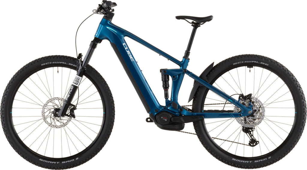 VTT Électrique Tout-Suspendu Cube Stereo Hybrid One22 Race 800 12V 800 Wh Bosch 120 Nm 29'' Bleu Electric 2026