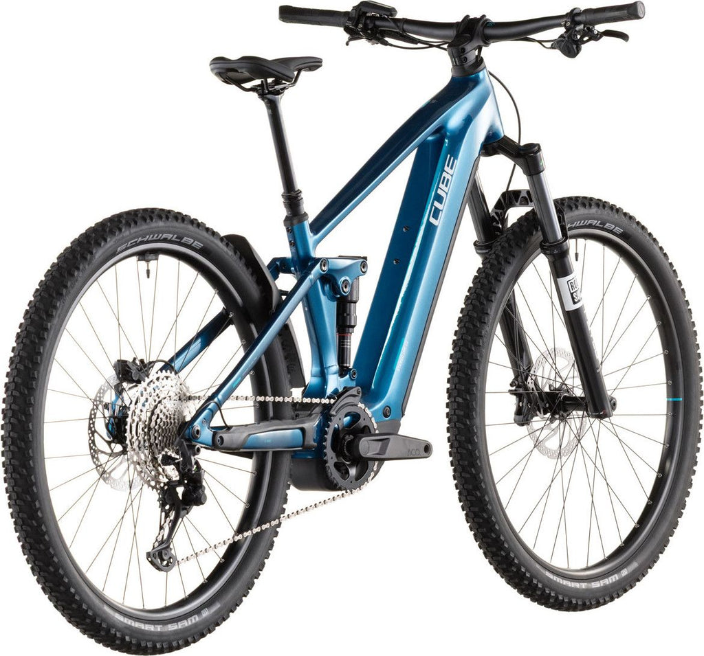 VTT Électrique Tout-Suspendu Cube Stereo Hybrid One22 Race 800 12V 800 Wh Bosch 120 Nm 29'' Bleu Electric 2026