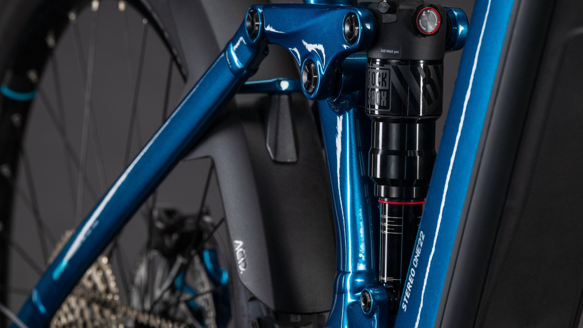 VTT Électrique Tout-Suspendu Cube Stereo Hybrid One22 Race 800 12V 800 Wh Bosch 120 Nm 29'' Bleu Electric 2026