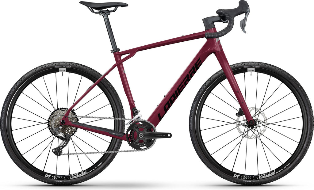 Vélo de Gravel Lapierre Crosshill CF 6.0 Shimano GRX 12V 700 mm Rouge 2026