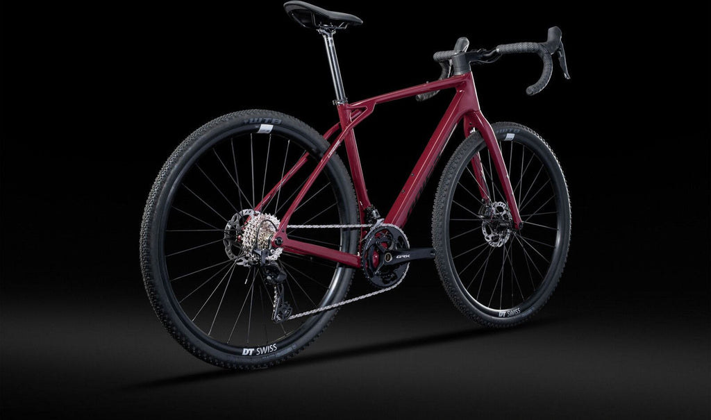 Vélo de Gravel Lapierre Crosshill CF 6.0 Shimano GRX 12V 700 mm Rouge 2026