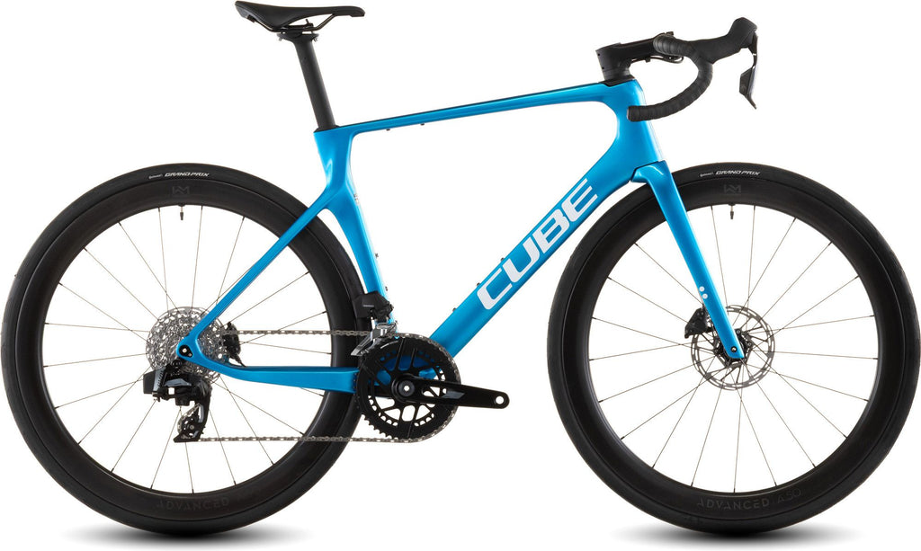 Vélo de Route Cube Agree C:62 EX Sram Rival AXS 12V 700 mm Bleu Topas 2026