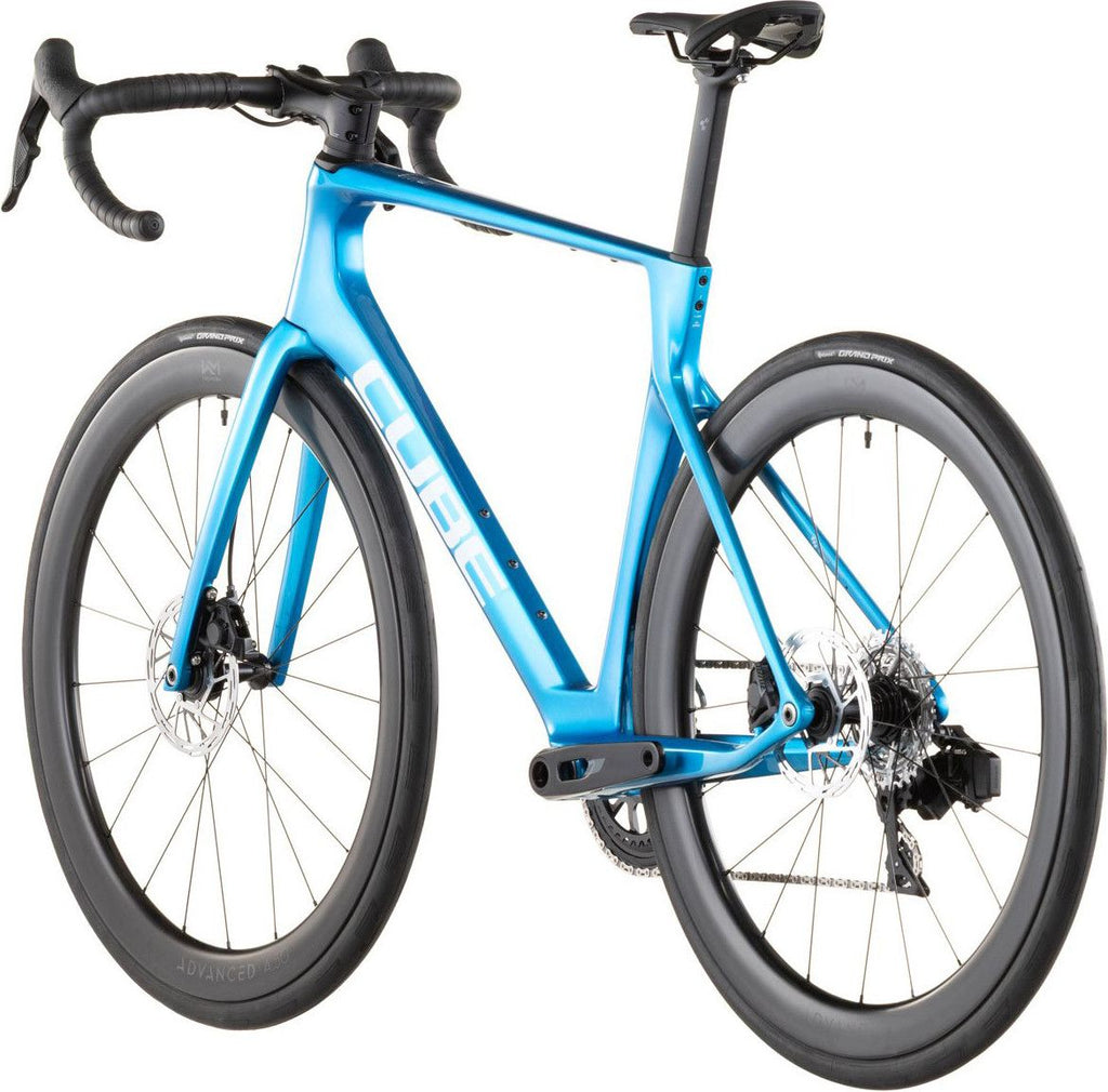 Vélo de Route Cube Agree C:62 EX Sram Rival AXS 12V 700 mm Bleu Topas 2026